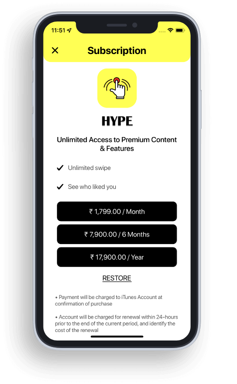 Buy subscription