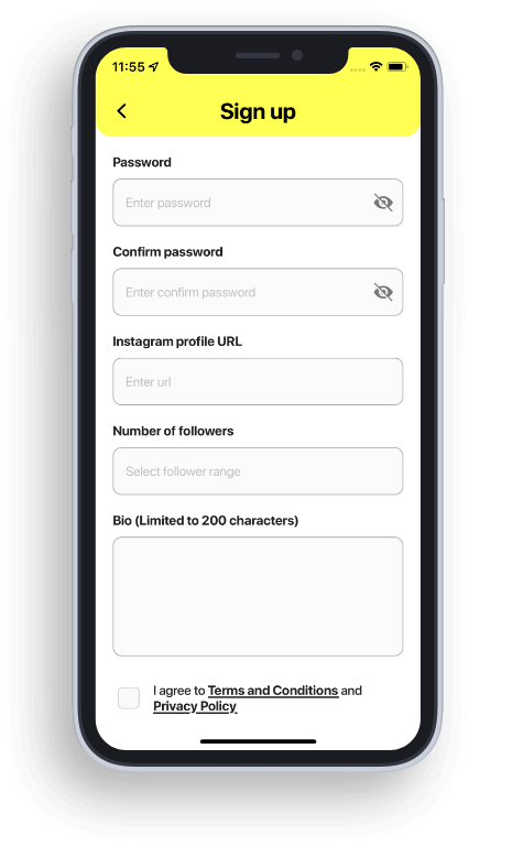 Register and Login