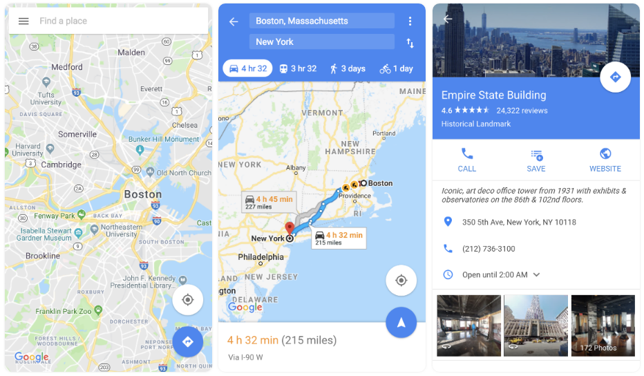 Google maps go